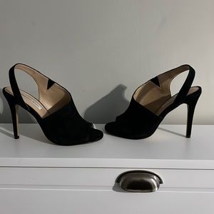 Saks Fifth Avenue Peep Toe Heel Size 7